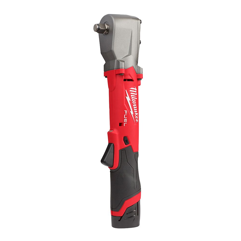 Milwaukee M12 FUEL 12 Volt Lithium-Ion Brushless Cordless 1/2 in. Right Angle Impact Wrench Kit