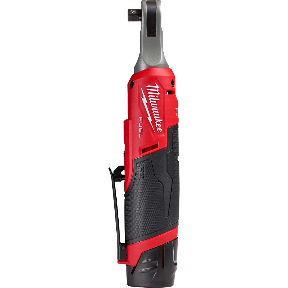 Milwaukee M12 FUEL 12 Volt Lithium-Ion Brushless Cordless 3/8" High Speed Ratchet Kit
