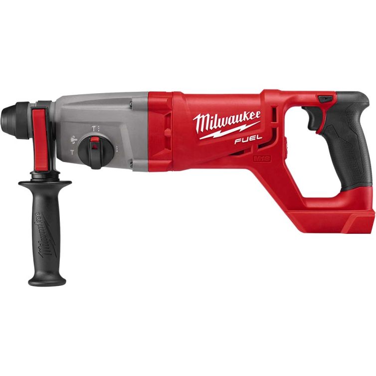 Milwaukee M18 FUEL 18 Volt Lithium-Ion Brushless Cordless Cordless 1 in. SDS-Plus D-handle Rotary Hammer - Tool Only