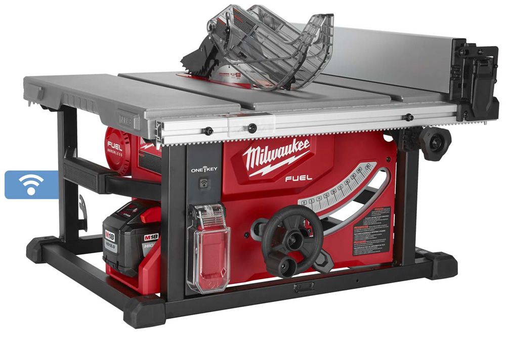 Milwaukee M18 FUEL 18 Volt Lithium-Ion Brushless Cordless 8-1/4 in. Table Saw with ONE-KEY Kit