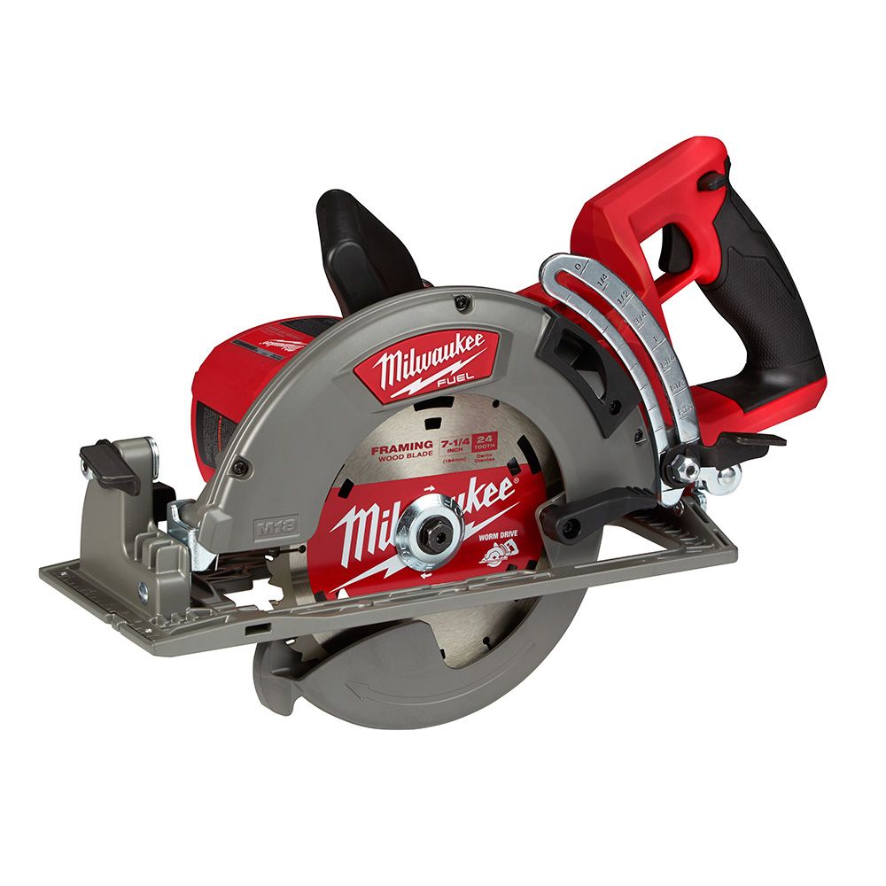 Milwaukee M18 FUEL 18 Volt Lithium-Ion Brushless Cordless Rear Handle 7-1/4 in. Circular Saw - Tool Only