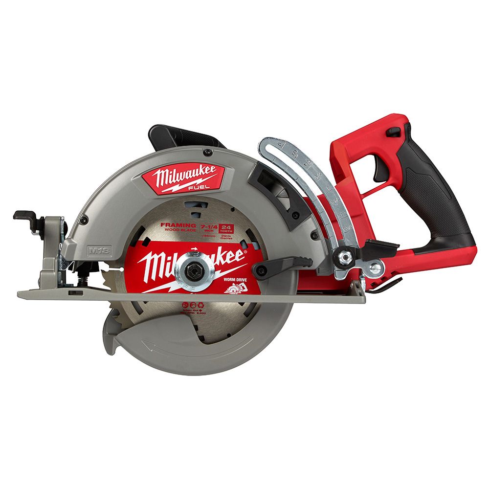 Milwaukee M18 FUEL 18 Volt Lithium-Ion Brushless Cordless Rear Handle 7-1/4 in. Circular Saw - Tool Only