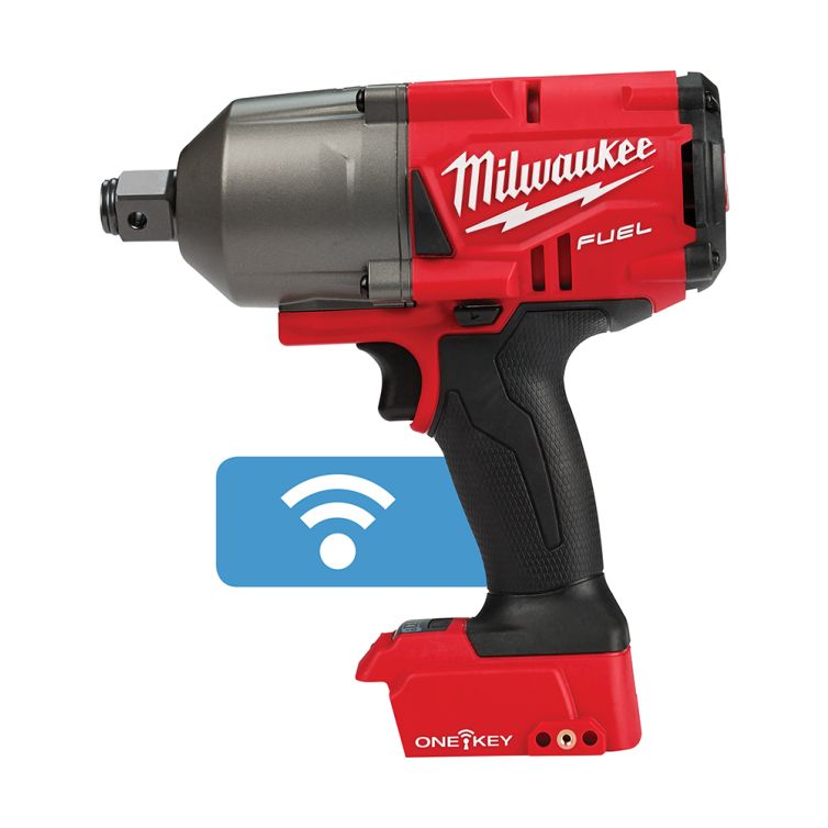 Milwaukee M18 FUEL 18 Volt Lithium-Ion Brushless Cordless withONE-KEY High Torque Impact Wrench 3/4 in. Friction Ring - Tool Only