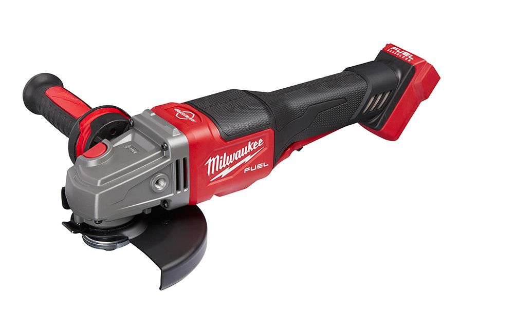 Milwaukee M18 FUEL 18 Volt Lithium-Ion Brushless Cordless 4-1/2 in.-6 in. No Lock Braking Grinder with Paddle Switch - Tool Only