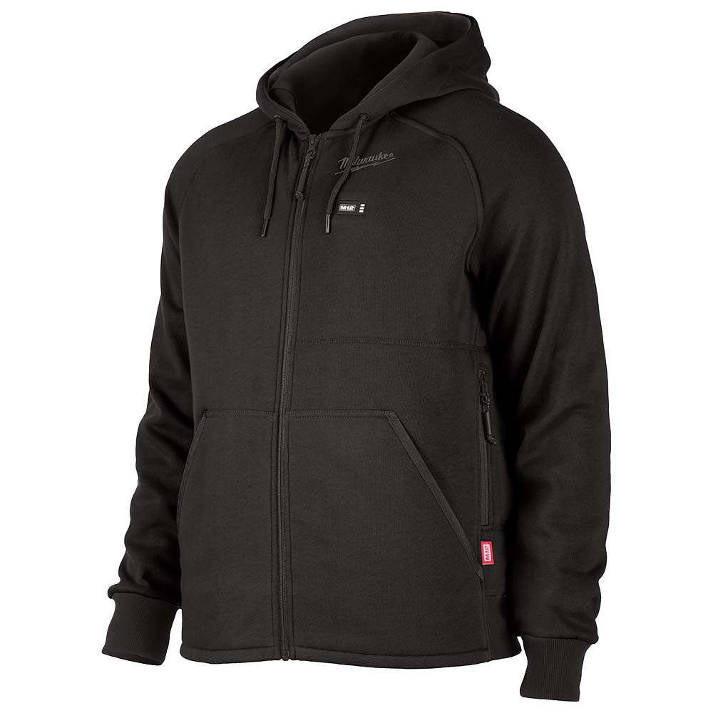 Milwaukee M12 Heated Black Hoodie Kit (XL)