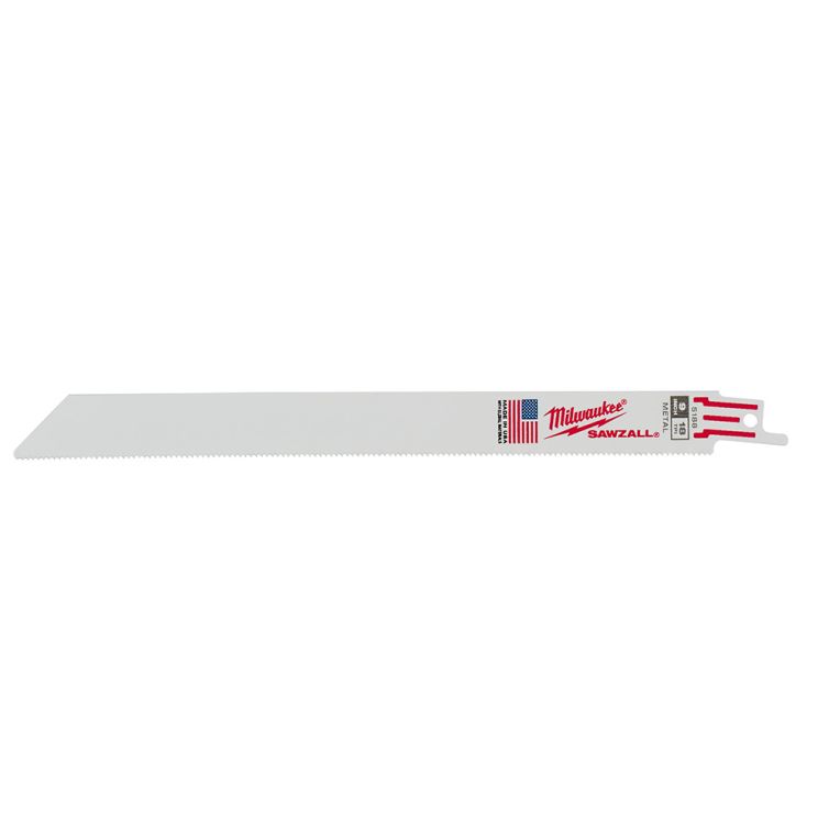 Milwaukee 9 in. 18 TPI Thin Kerf SAWZALL Blades - 5 Pack