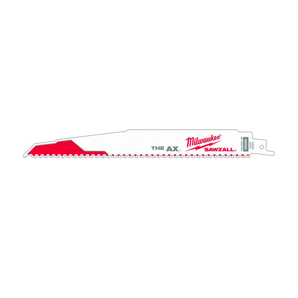 Milwaukee 9 in. 5 TPI The Ax SAWZALL Blade
