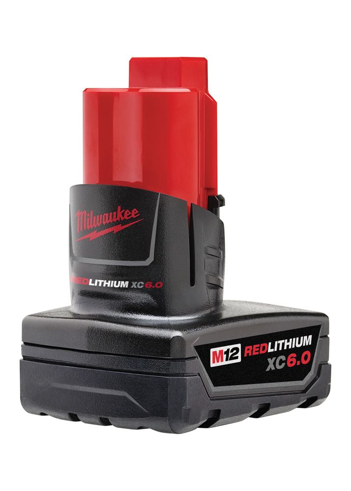 Milwaukee M12 REDLITHIUM XC 6.0Ah Extended Capacity Battery Pack