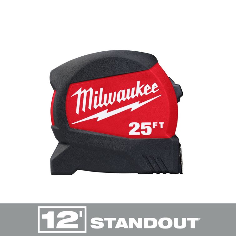 Milwaukee 25Ft Compact Wide Blade Tape Measure