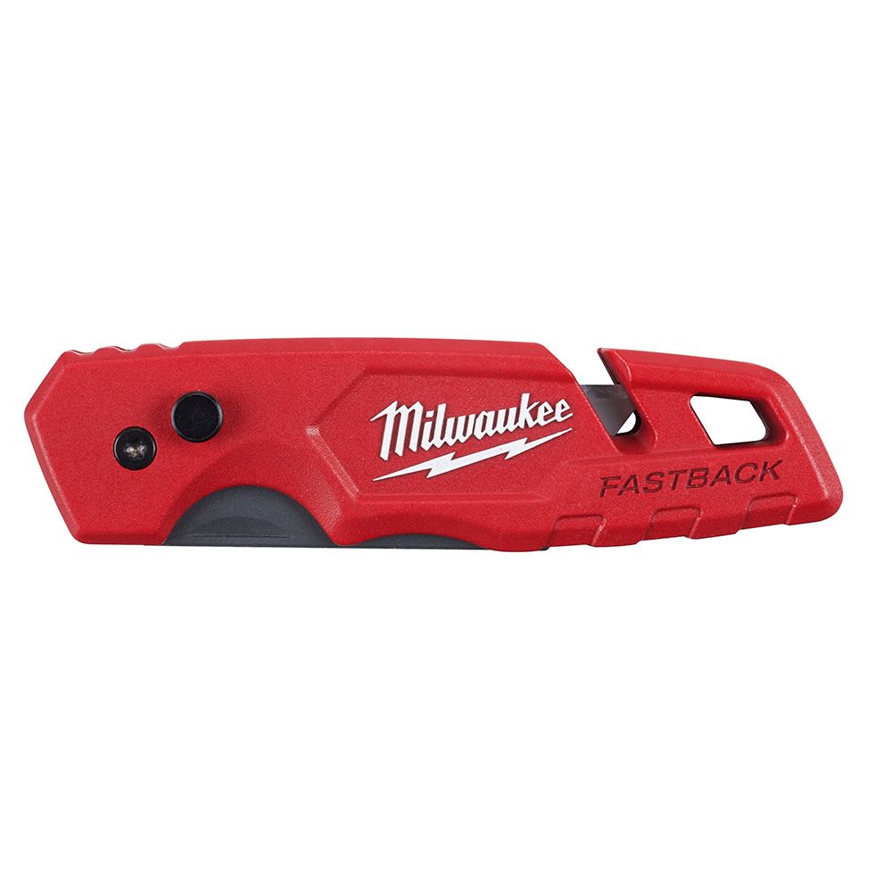 Milwaukee FASTBACK Folding Utility Knife with Blade Storage