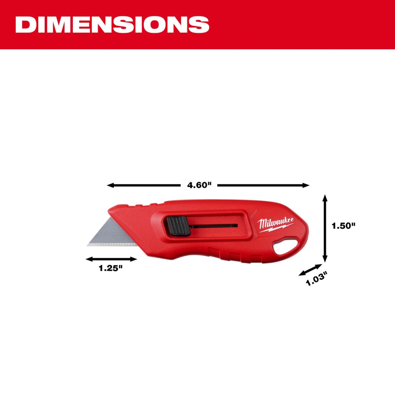 Milwaukee Compact Side Slide utility Knife