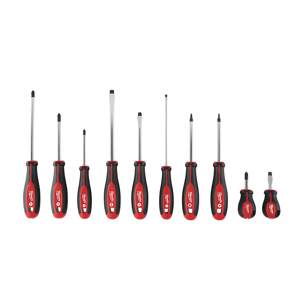 Milwaukee Screwdriver Kit - 10 Piece