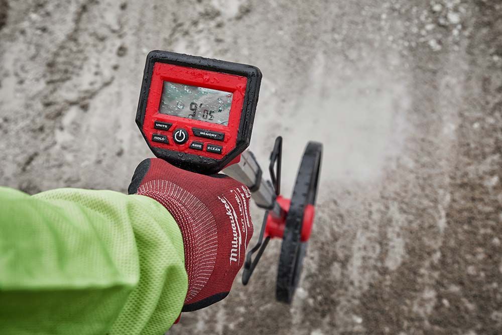 Milwaukee 12" Digital Measuring Wheel