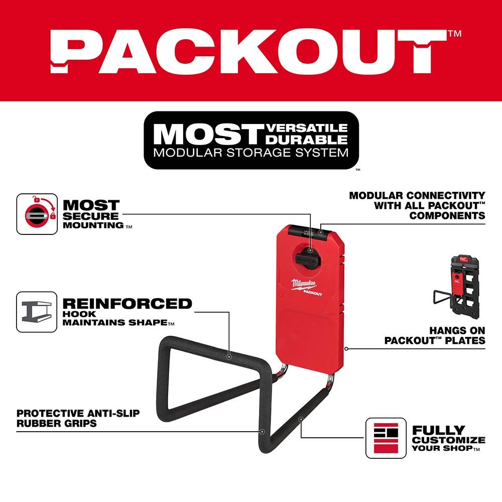 Milwaukee PACKOUT Wide Hook