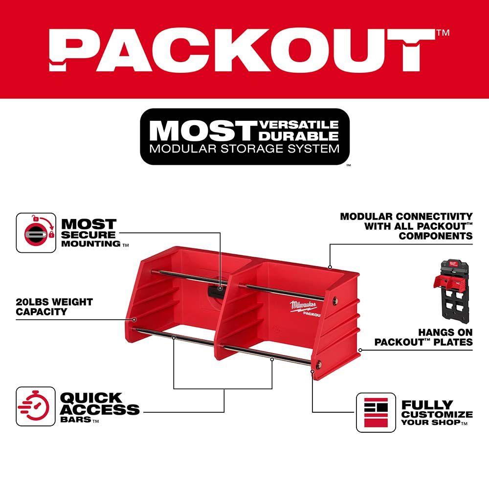 Milwaukee PACKOUT Tool Rack