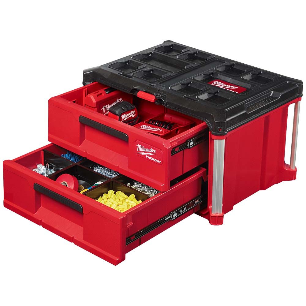 Milwaukee PACKOUT 2-Drawer Tool Box