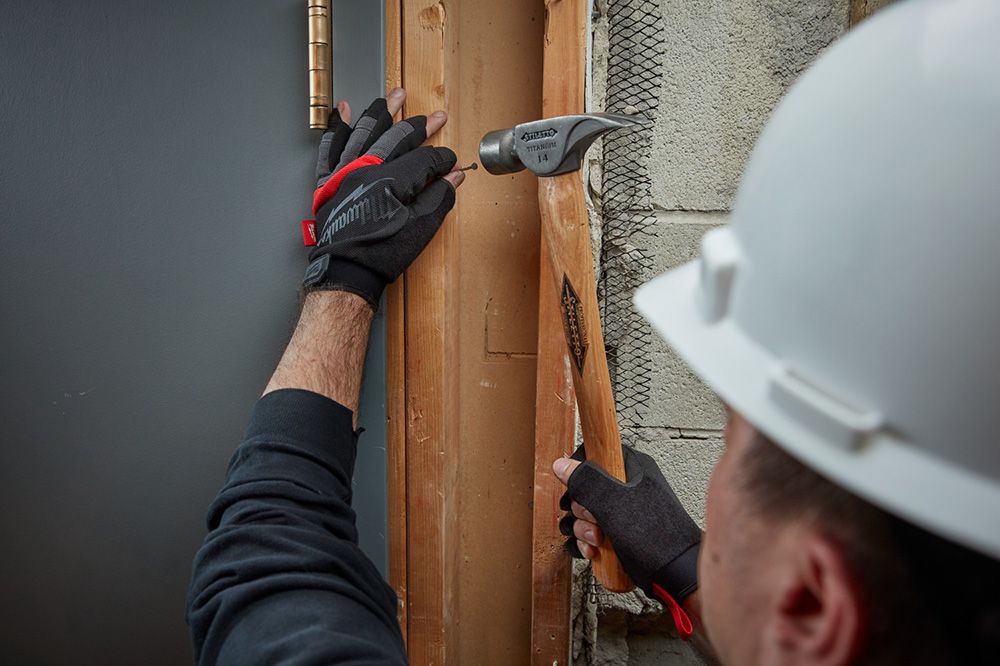 Milwaukee Fingerless Work Gloves - L