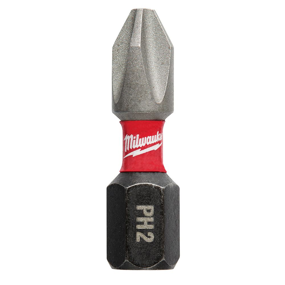 Milwaukee SHOCKWAVE Impact Phillips #2 Insert Bits - 5 Pack