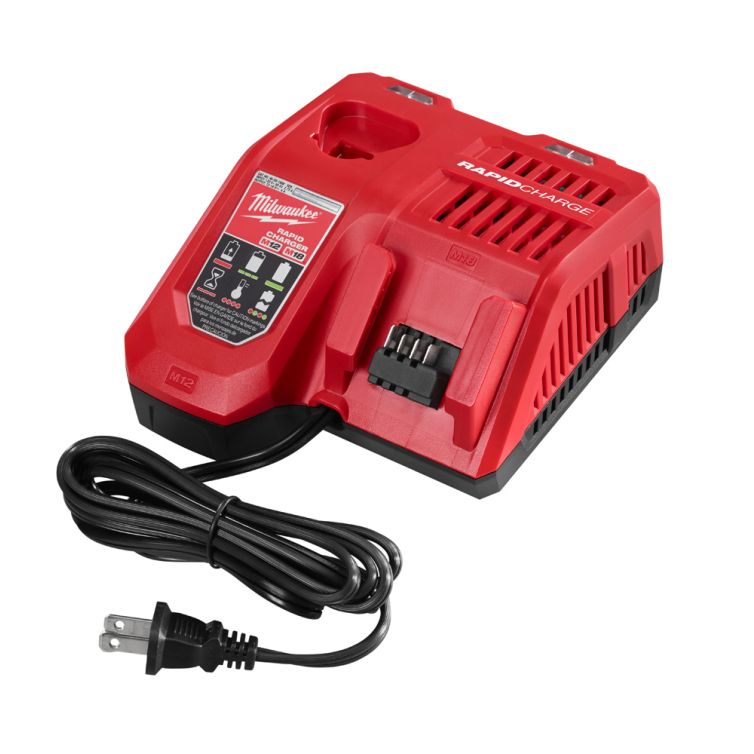 Milwaukee M18 & M12 18 Volt/12 Volt Rapid Charger