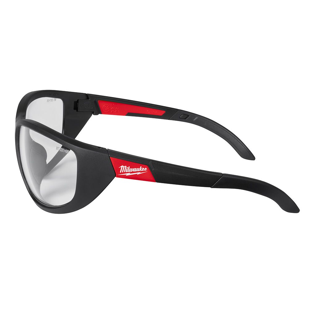 Milwaukee Clear High Performance Safety Glasses