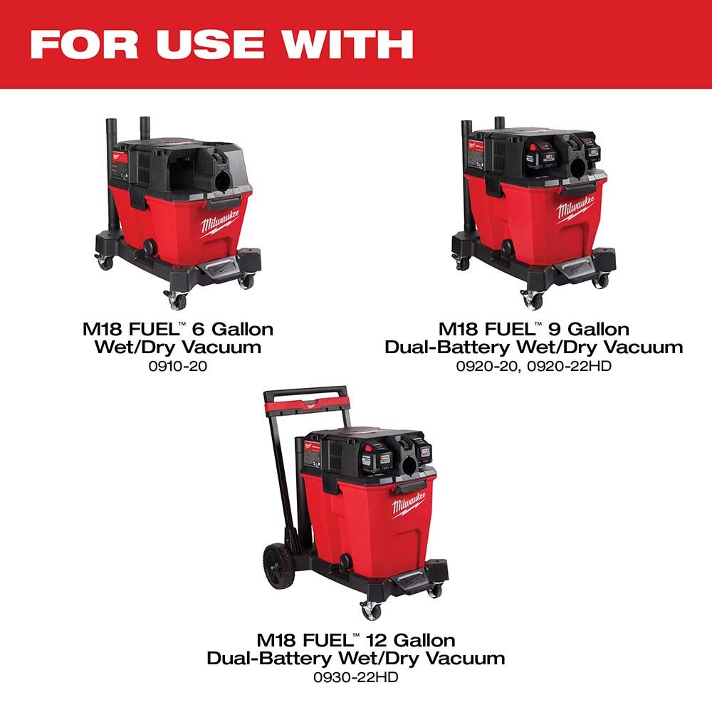 Milwaukee Large Wet/Dry Vacuum High Efficiency Filter