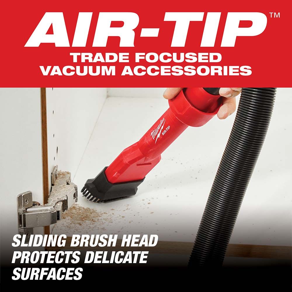Milwaukee AIR-TIP 2-in-1 Utility Brush Tool