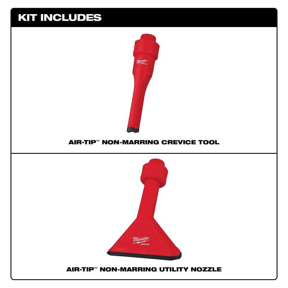 Milwaukee AIR-TIP Non-Marring Utility Nozzle Kit