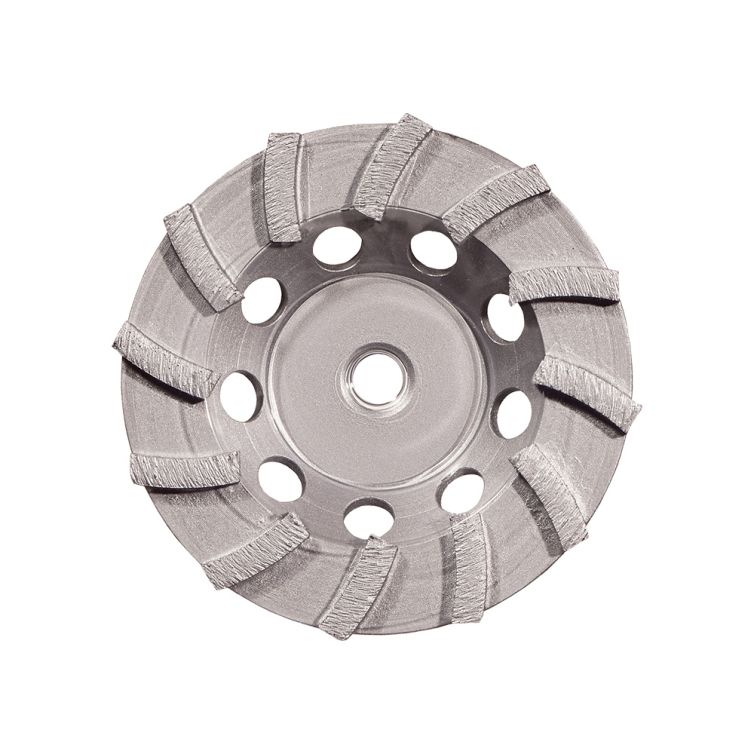 Milwaukee 5" Diamond Cup Wheel Segmented-Turbo