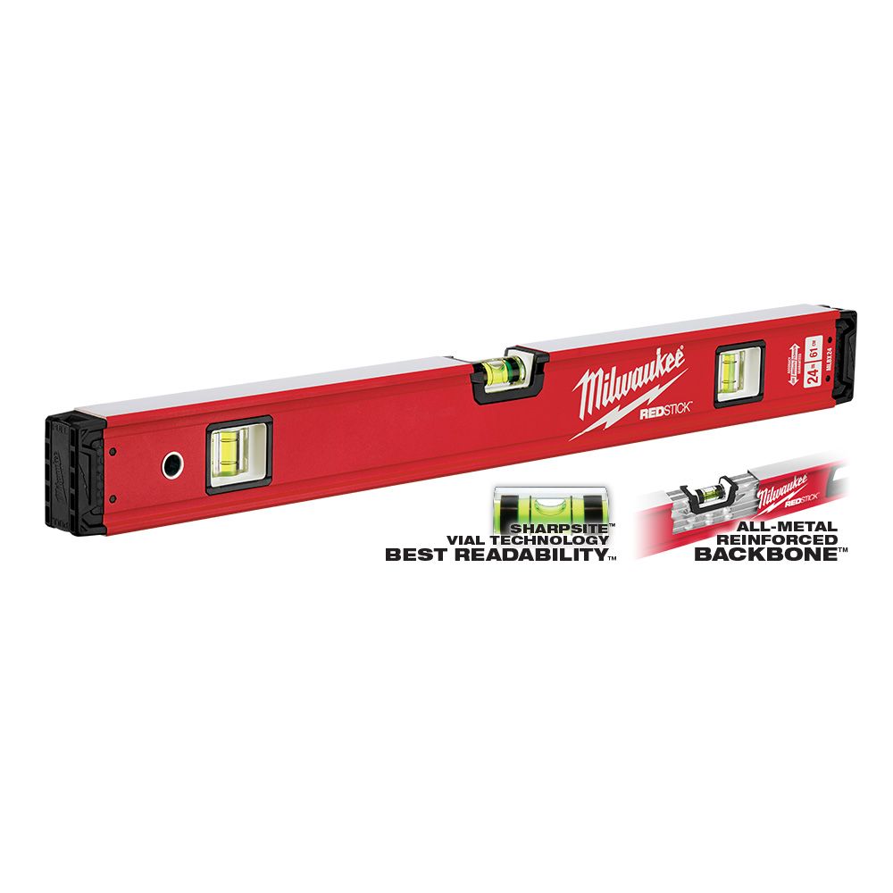 Milwaukee 24" REDSTICK Box Level