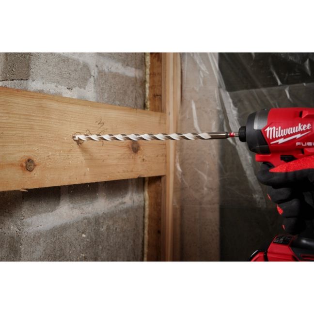 Milwaukee SHOCKWAVE Impact Duty 1/2" x 12" Carbide Multi-Material Drill