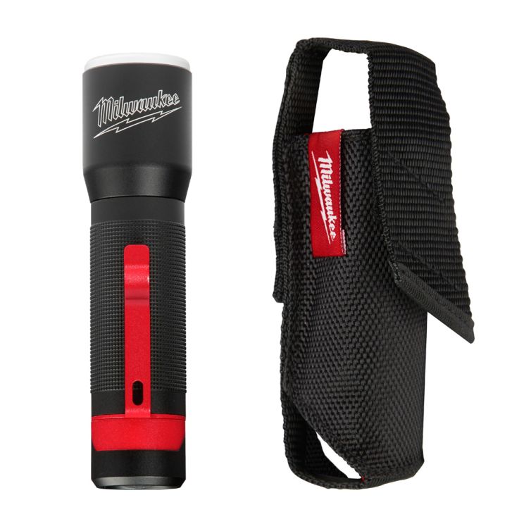 Milwaukee 325-Lumen LED Focusing Flashlight w/Holster