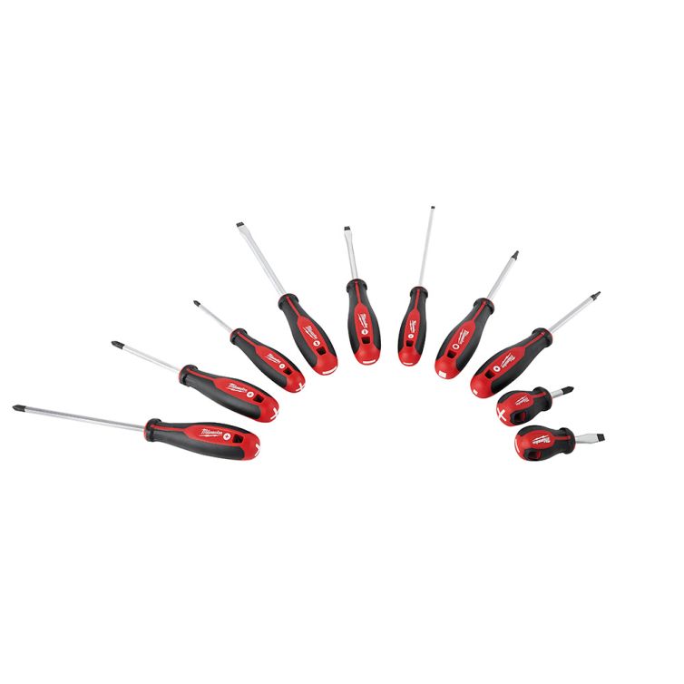 Milwaukee Screwdriver Kit - 10 Piece