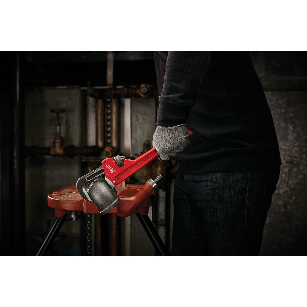 Milwaukee 12 in. Steel Pipe Wrench