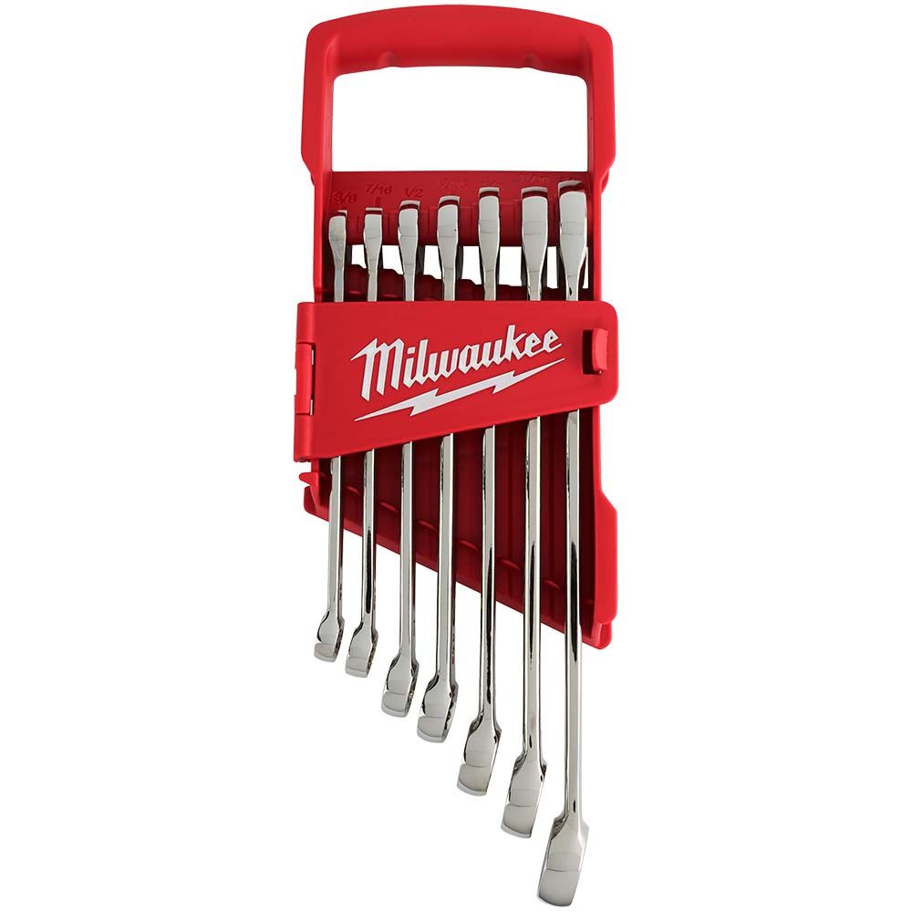 Milwaukee Combination Wrench Set -Metric - 7 Piece