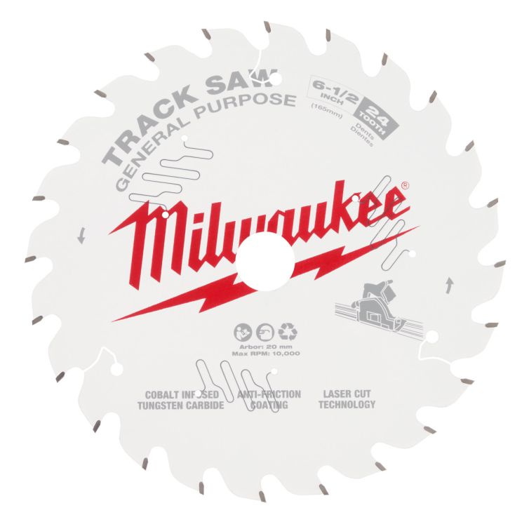 Milwaukee 6-1/2" 24T Track Saw Blade