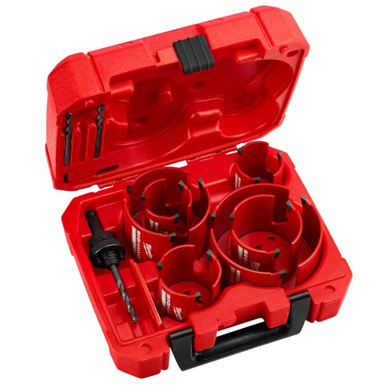 Milwaukee Big Hawg with Carbide Teeth Kit - 10 Piece