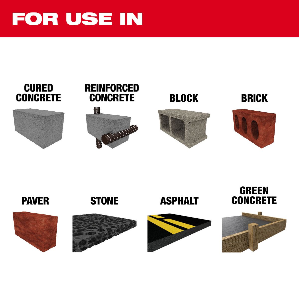 Milwaukee 9 in. Diamond Universal Segmented Blade