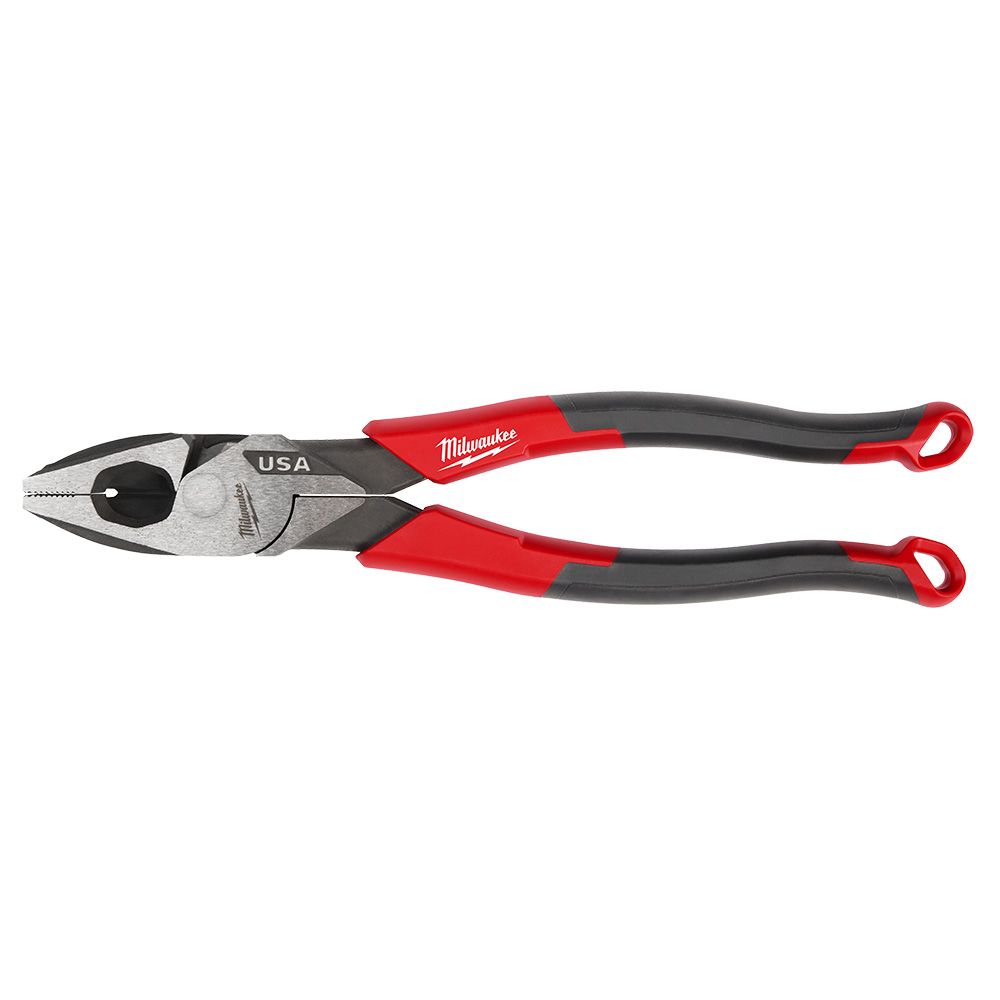 Milwaukee 9" Lineman's Pliers - Comfort Grip