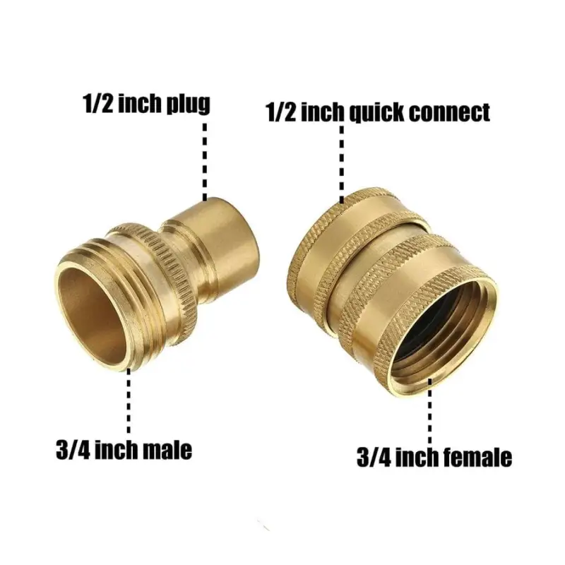 Velochi MTM SRG Adapter Kit - 15mm Brass - Velochi