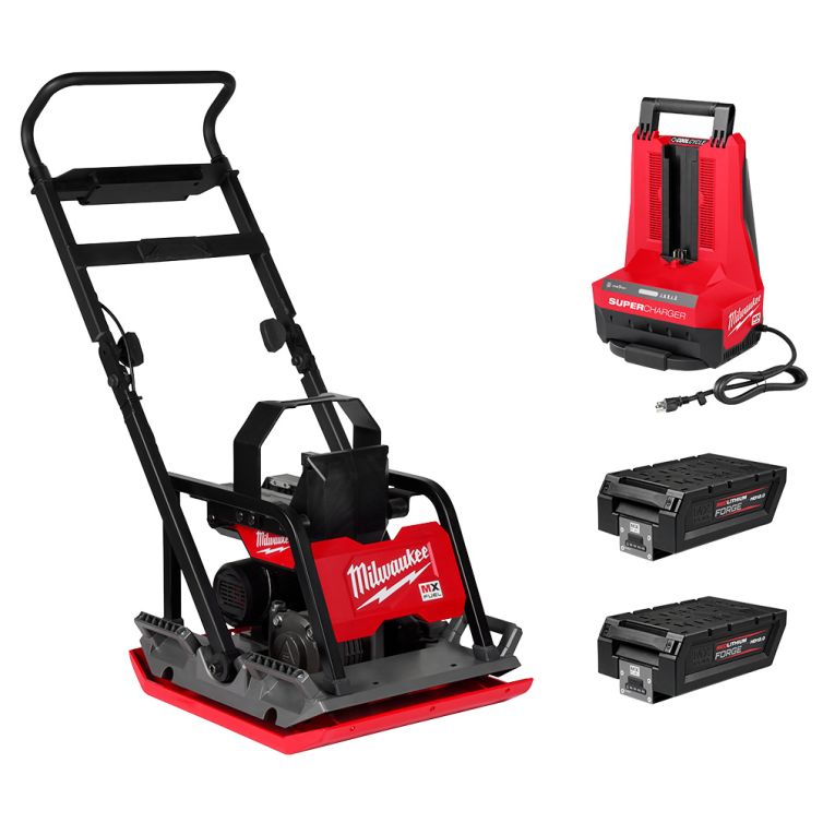 Milwaukee MX FUEL 20" Plate Compactor Kit