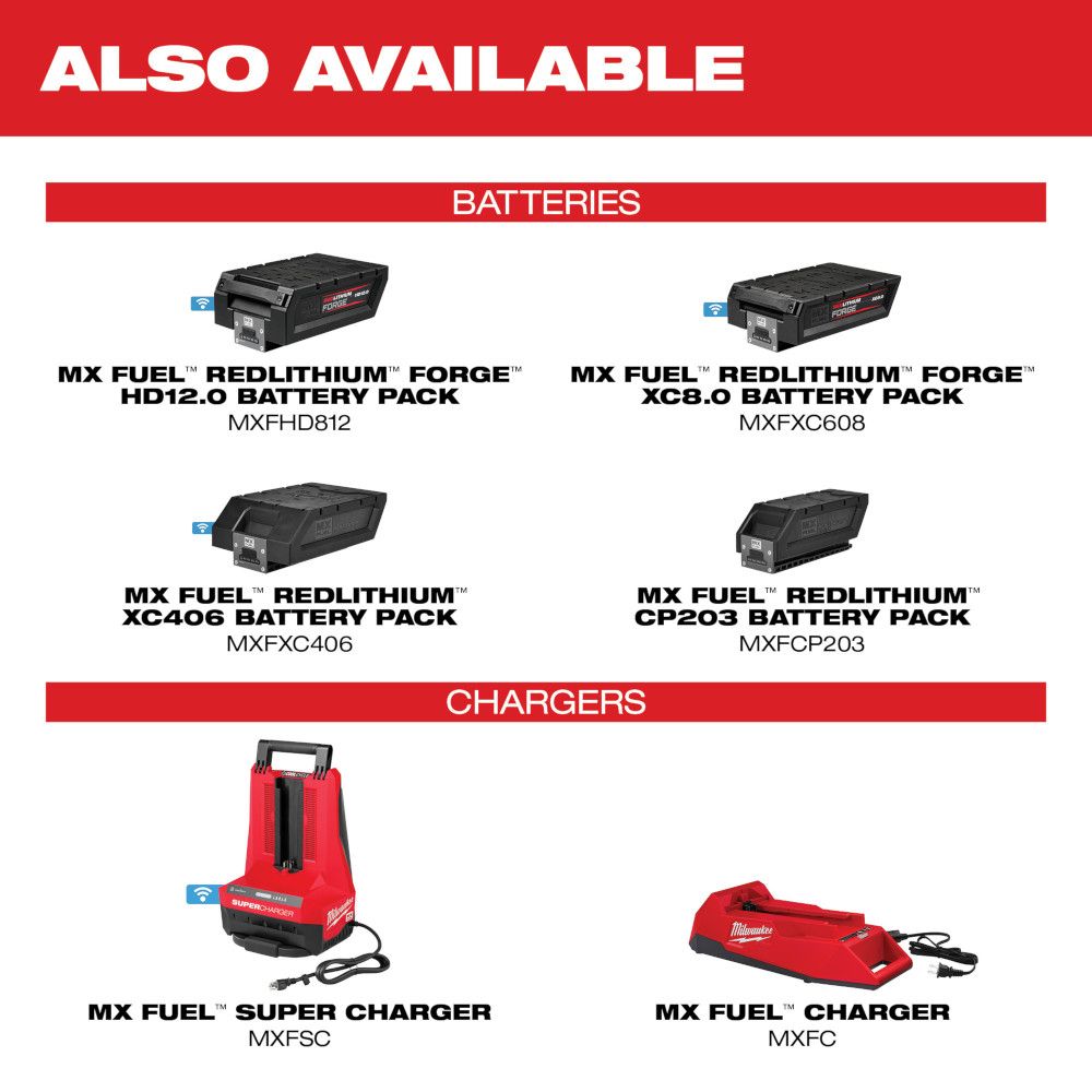 Milwaukee MX FUEL™ Portable Battery Extension - Tool Only