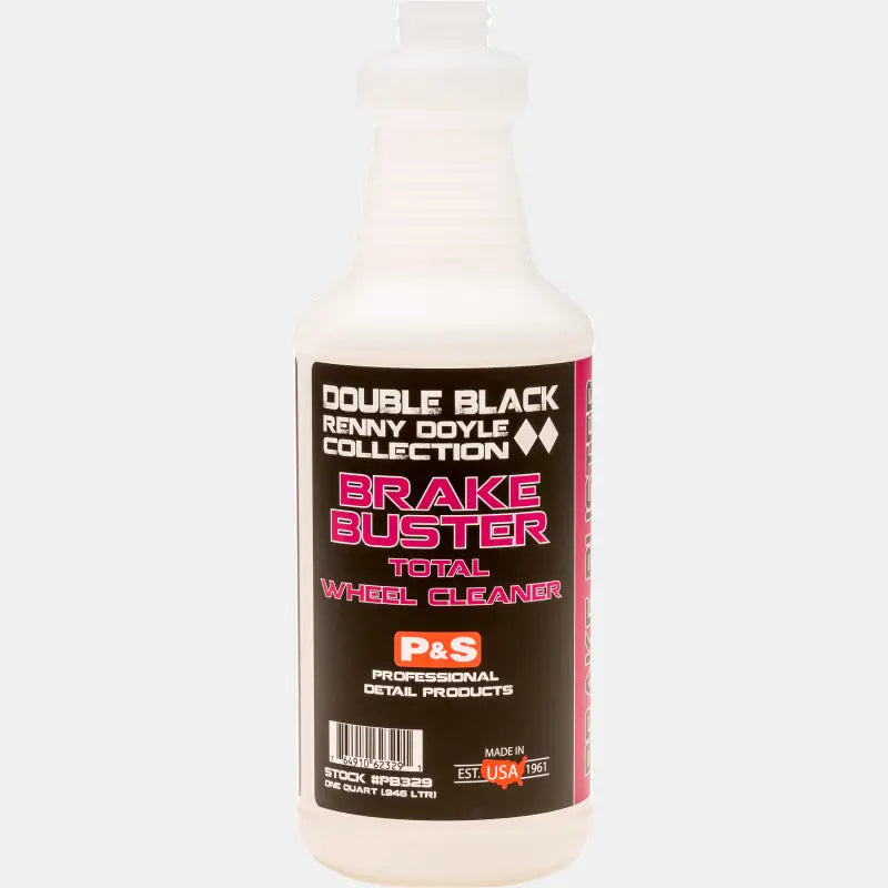 P&S Double Black Renny Doyle Collection Equipment Brake Buster Double Black Renny Doyle Empty Labeled Spray Bottles