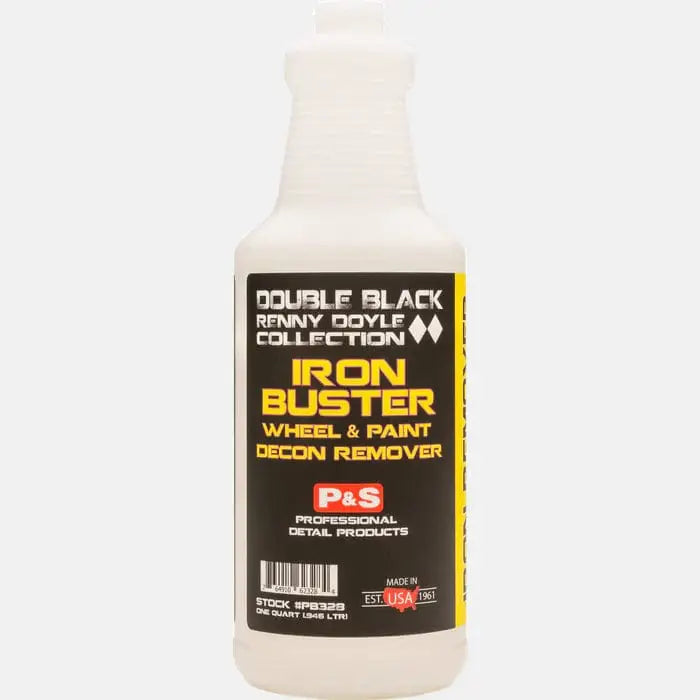 P&S Double Black Renny Doyle Collection Equipment Iron Buster Double Black Renny Doyle Empty Labeled Spray Bottles