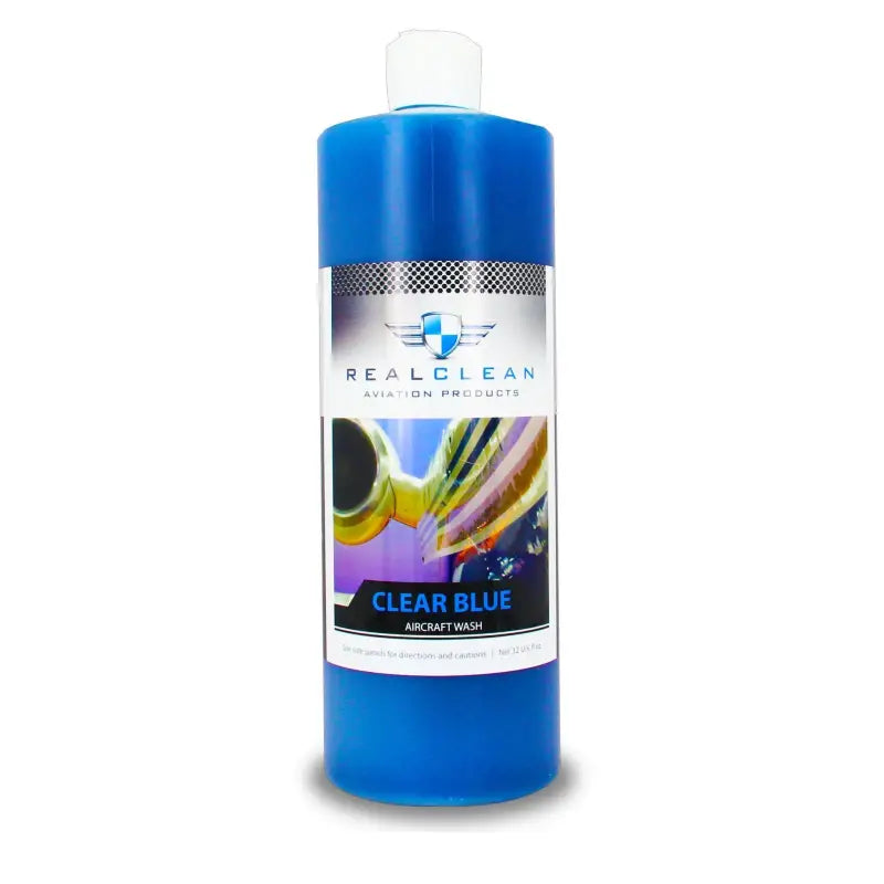Real Clean Aviation Wash 32oz Real Clean Aviation Clear Blue Premium Wash Concentrate