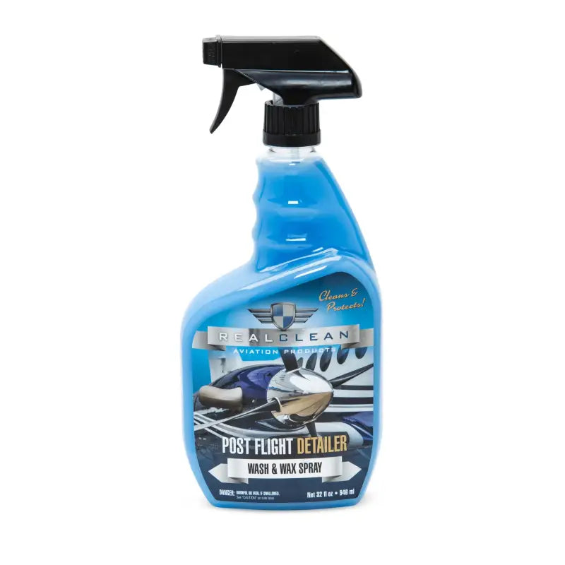 Real Clean Aviation Post Flight Detailer - 32 oz - Aircraft