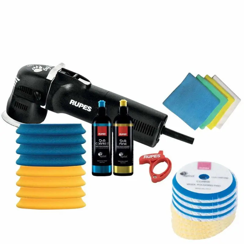 Rupes Equipment RUPES LHR75E 3" MINI RANDOM ORBITAL DA POLISHER DELUXE KIT ***