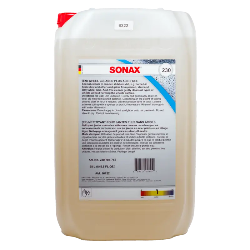 Sonax wheel maintenance 25 L Sonax Wheel Cleaner Plus