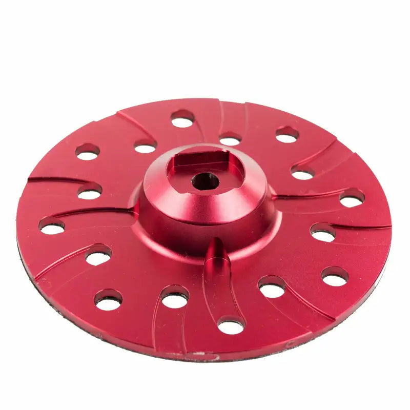Tac Systems polishers and equipment TACSYSTEM CUSTOM CNC'D BILLET ALUMINUM 5" BACKING PLATE ***