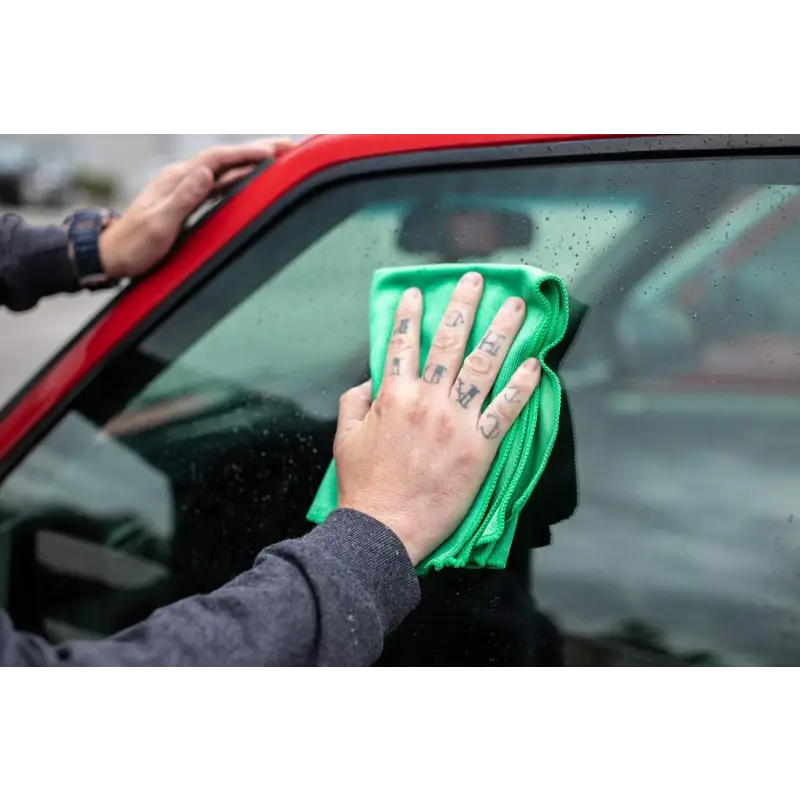 The Rag Company glass towel THE RAG COMPANY STANDARD GREEN GLASS AND WINDOW TOWELS ***