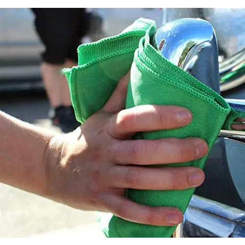 The Rag Company glass towel THE RAG COMPANY STANDARD GREEN GLASS AND WINDOW TOWELS ***
